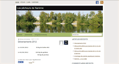 Desktop Screenshot of lespecheursdenaninne.be